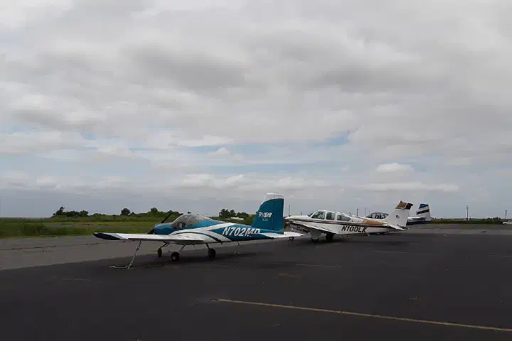 Planes on the tarmac, Tangier Airport