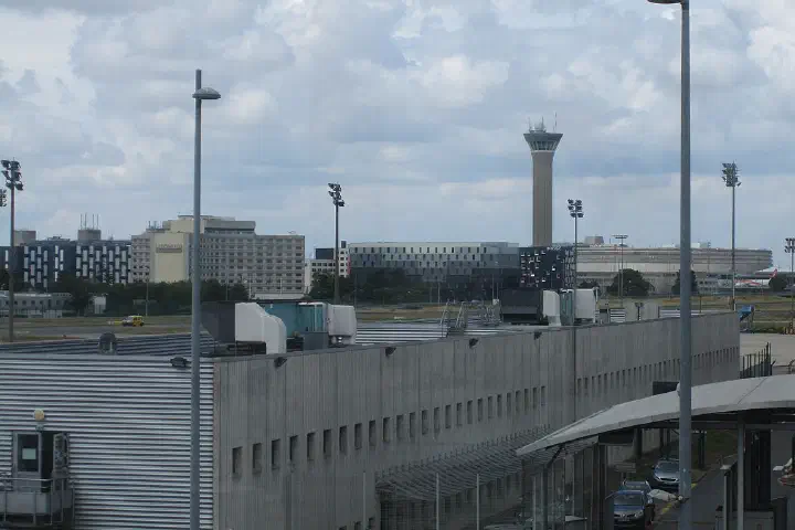 Paris Charles de Gaulle Airport Air traffic Control Tower in Roissy-en-France, France