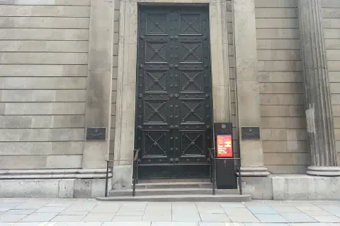 Bank of England Museum main entrance