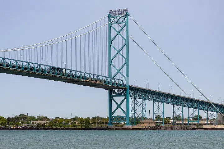 Ambassador Bridge, Windsor, Ontario, 2025-06-01