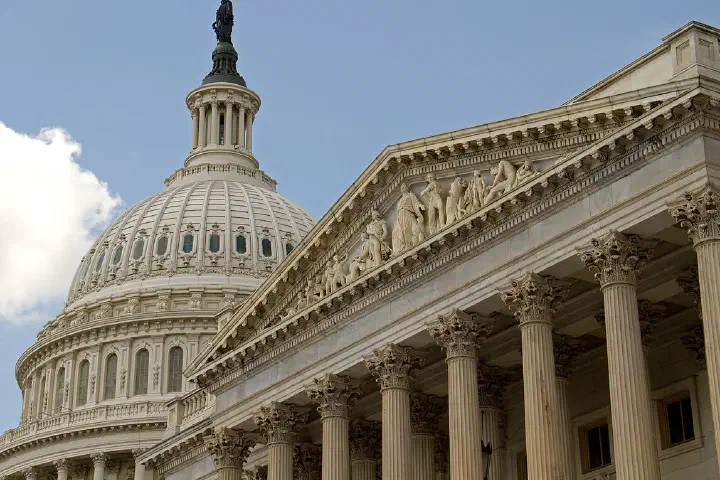 US Capitol Building, East Front-Senate Side