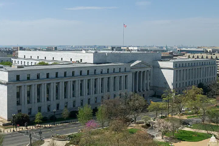 The Rayburn House Office Building, completed in early 1965, is the third of three office buildings constructed for the United States House of