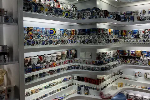 Tourist goods in Yiwu International Trade Mart