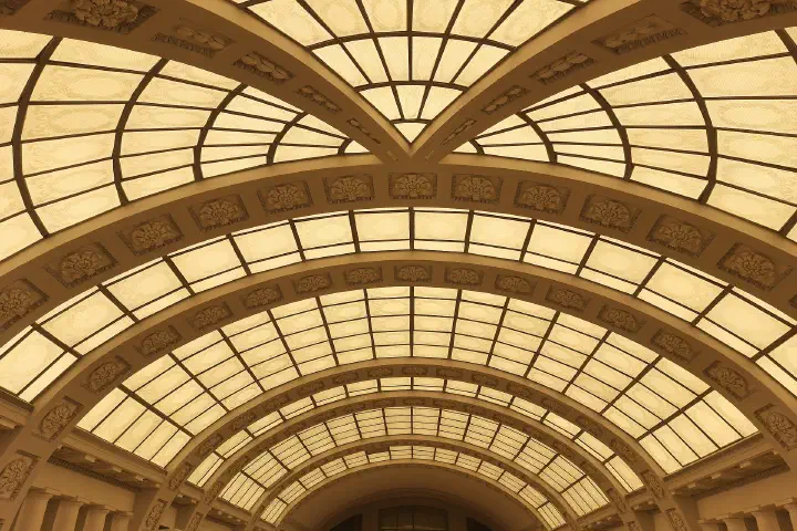 A department store atrium