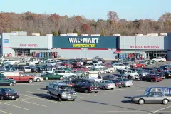 A Walmart Supercenter in Madison Heights, Virginia.
