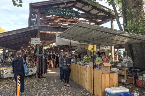 Ithaca Farmers Market, Steamboat Landing, Ithaca, NY