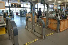 Inside the Makro cash & carry store in the Průhonice–Čestlice retail park, Czech Republic.