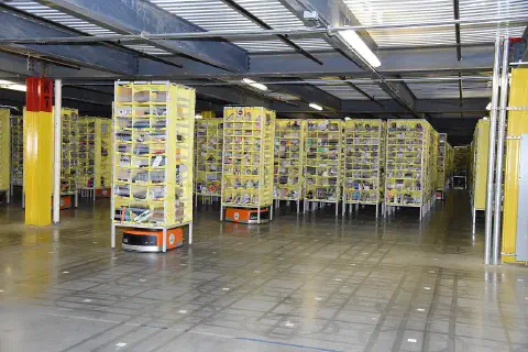 Governor Hogan Tours Amazon Fulfillment Center by Joe Andrucyk at 2010 Broening Hwy, Baltimore MD 21224