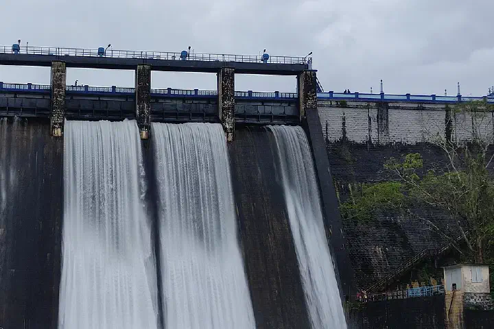 Peechi Dam (dam situated 22 km outside Thrissur City in Kerala, India)