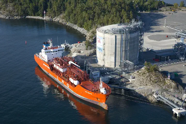 AGAs LNG-terminal i Nynäshamn