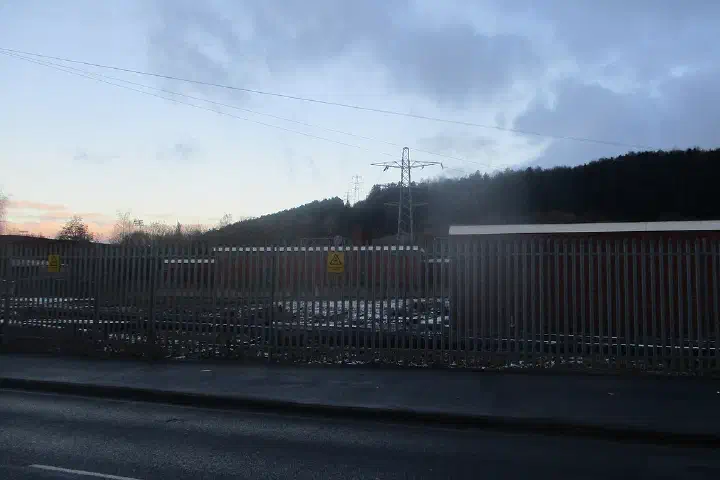 Electrical substation, St Andrew's Road, Huddersfield, West Yorkshire