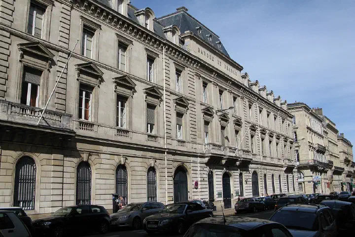 Bâtiment de la banque de France à Bordeaux, 13 rue Esprit des Lois