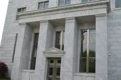 The entrance to the Atlanta Monetary Museum.