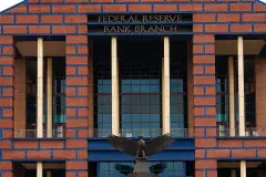 The Federal Reserve Bank in Houston, Texas, one of the three branches of the Federal Reserve Bank of Dallas