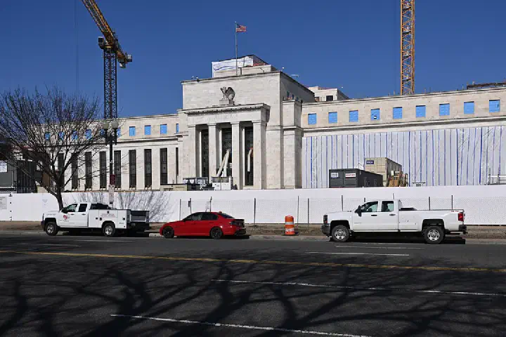 Ongoing construction at the Marriner S. Eccles Federal Reserve headquarters building