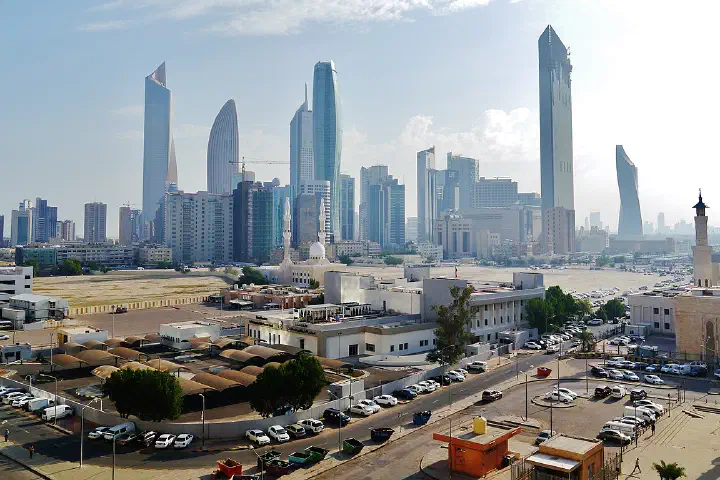 View to the Skyline, Kuwait City, Kuwait