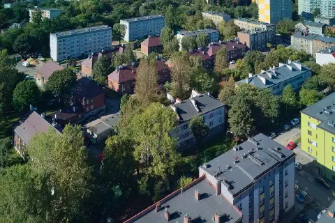 Siemianowice Śląskie, zespół zabudowy osiedla robotniczego Huty Laura, później Huty Jedność w Siemianowicach Śląskich