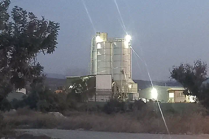 One of the large productions of cement in Cyprus happens in Ypsonas Papanikoli Street