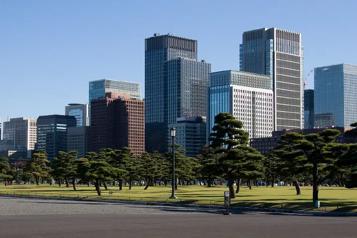 The Marunouchi business district, Tokyo