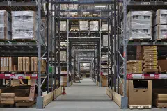 The self-serve warehouse at IKEA Anderlecht.