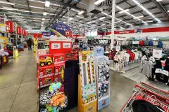 Interior of The Warehouse in Paraparaumu, New Zealand
