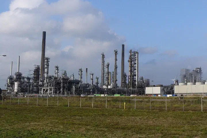 BP refinery in Rotterdam