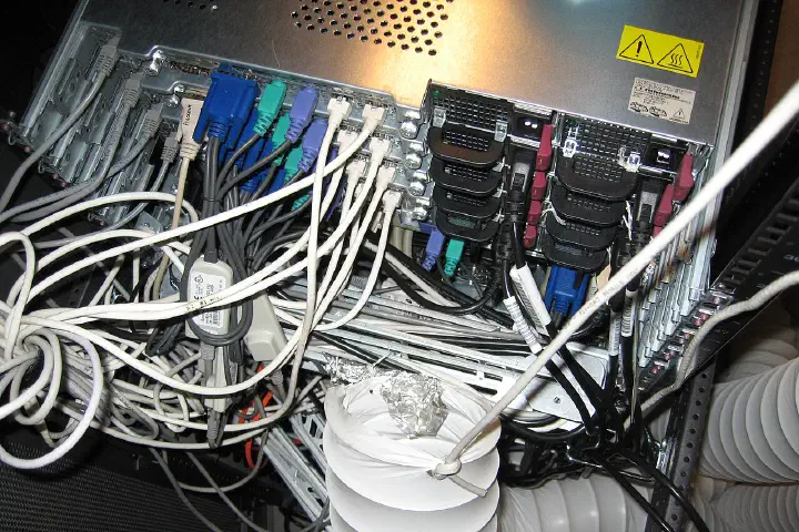 Pics of one of our local site computer rooms