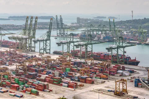 The Port of Singapore