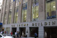 The Trump Building is a 70-story skyscraper in New York City