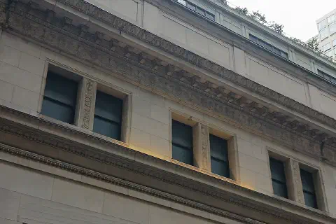 23 Wall Street in Manhattan, New York, seen in May 2025