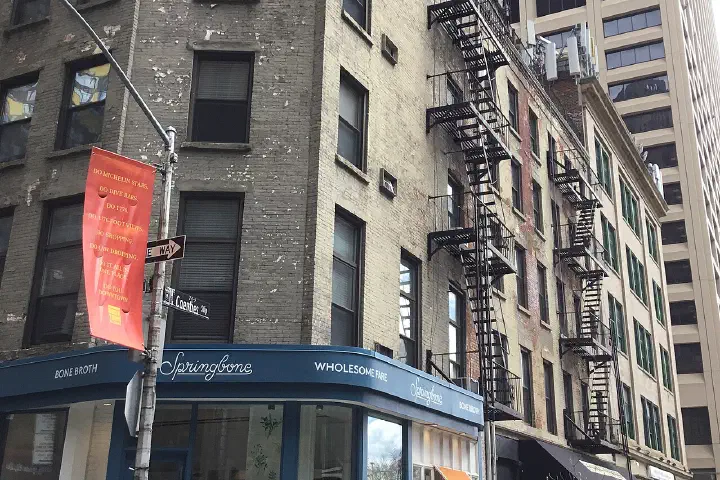 Financial District, Manhattan in April 2022