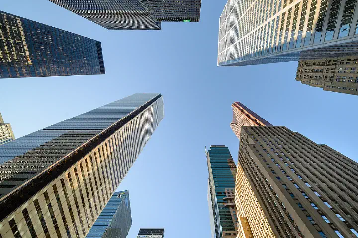 Buildings in Toronto Financial District
