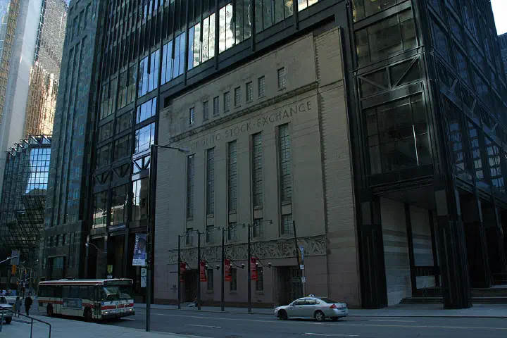 The Old Toronto Stock Exchange (1937) on Bay Street